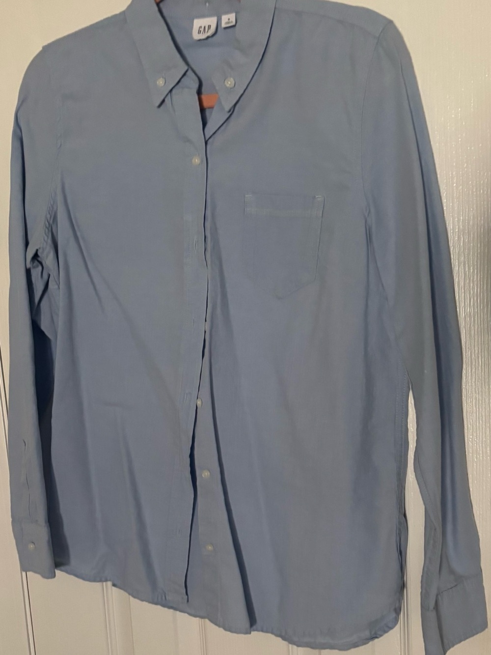 GAP Light Blue Button-Down Oxford Shirt